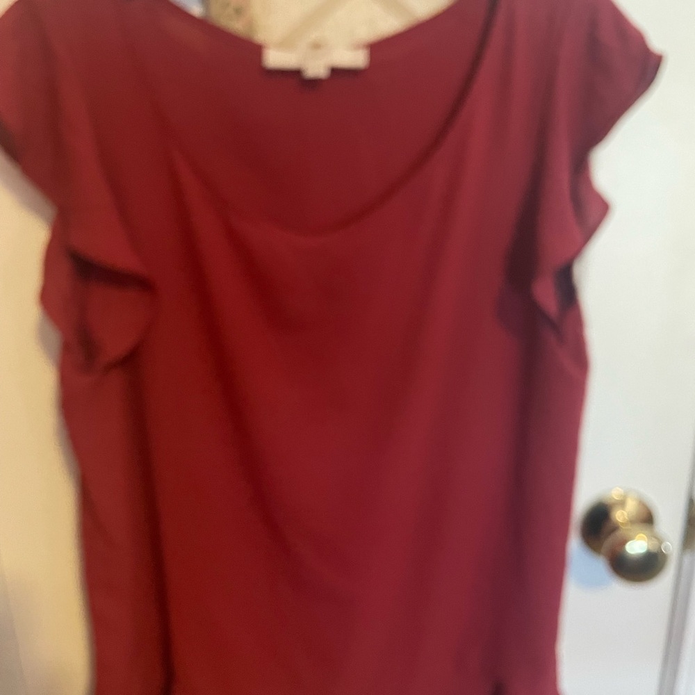 Loft short sleeve blouse